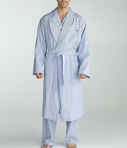 Polo Ralph Lauren #double;Andrew#double; Striped Robe
