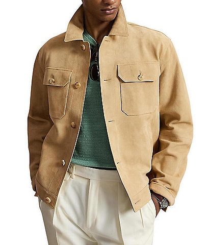 Polo Ralph Lauren Ashdale Suede Shacket