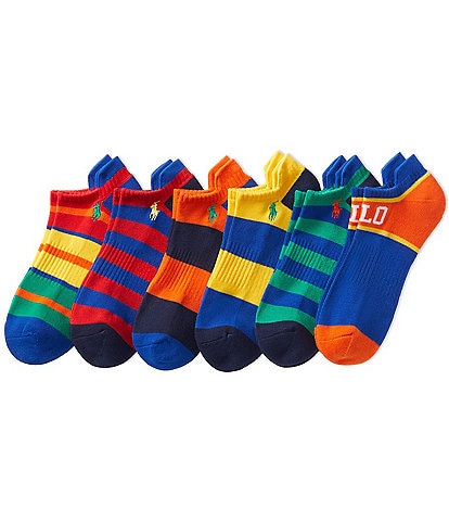 Polo Ralph Lauren Assorted Low-Cut Socks 6-Pack