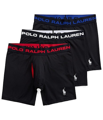 Polo Ralph Lauren Assorted Perfect Pouch Boxer Briefs 3-Pack