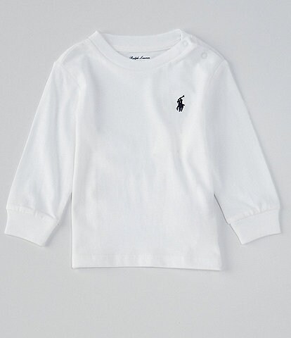 Polo Ralph Lauren Baby Boys 3-24 Months Long-Sleeve Pony Logo Jersey Tee