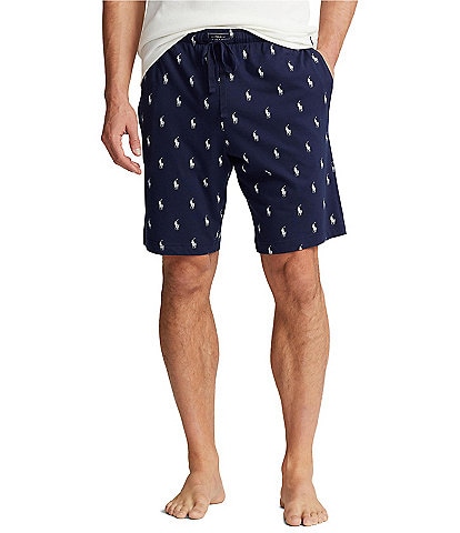 Polo Ralph Lauren Big & Tall All Over Polo Player Knit Pajama Shorts