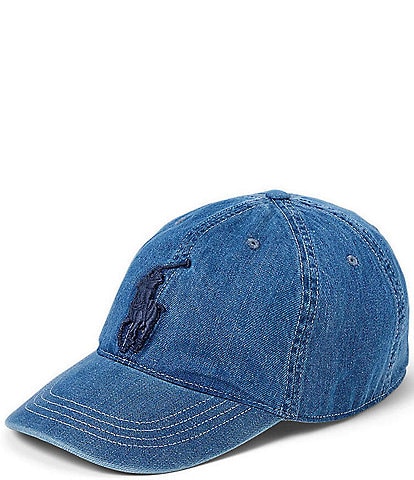 Polo Ralph Lauren Big & Tall Big Pony Denim Ball Cap
