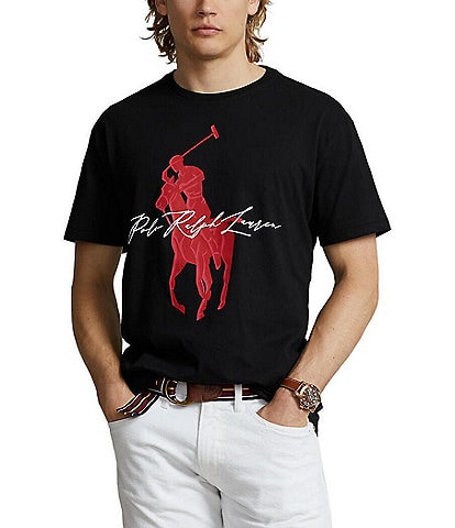 Polo Ralph Lauren Big & Tall Big Pony Logo Jersey Short Sleeve T-Shirt