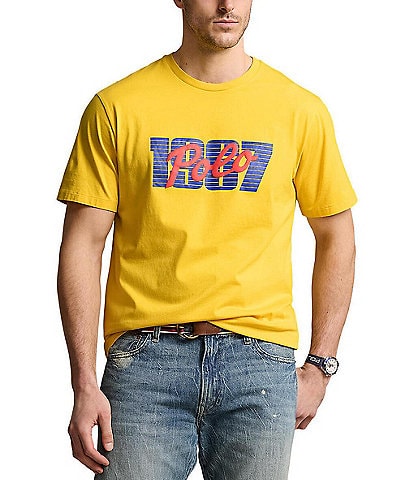 Polo Ralph Lauren Big & Tall Classic Fit 1967 Logo Jersey Short Sleeve T-Shirt