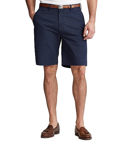 Polo Ralph Lauren Big & Tall Classic Fit 9 1/2#double; and 10 1/2#double; Inseam Stretch Shorts