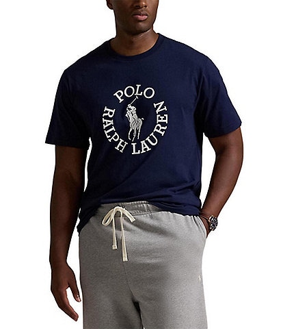 Polo Ralph Lauren Big & Tall Classic-Fit Big Pony Logo Jersey Short Sleeve T-Shirt