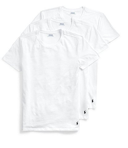Polo Ralph Lauren Big & Tall Classic Fit Crew 3-Pack Tees