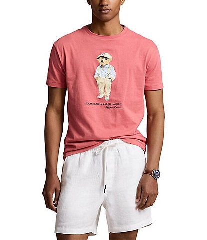 Polo Ralph Lauren Big & Tall Classic Fit Hemingway Bear Short Sleeve T-Shirt