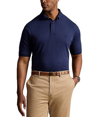 Polo Ralph Lauren Big & Tall Classic Fit Hidden Placket Short Sleeve Polo Shirt