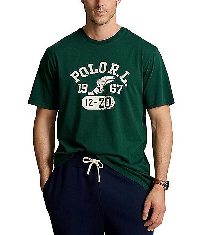 Polo Ralph Lauren Big & Tall Classic Fit Jersey Graphic Short Sleeve T-Shirt