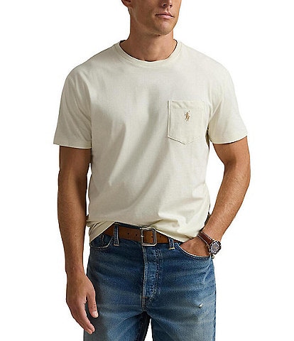 Polo Ralph Lauren Big & Tall Classic Fit Jersey Pocket Crewneck T-Shirt