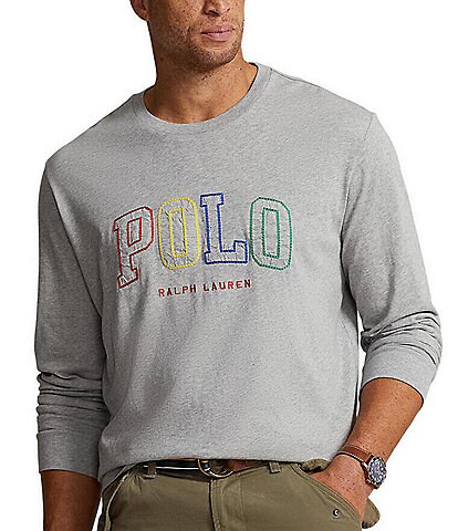 Polo Ralph Lauren Big & Tall Soft Cotton Long Sleeve T-Shirt