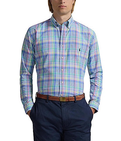 Polo Ralph Lauren: Men's Big & Tall Casual Button-Up Shirts