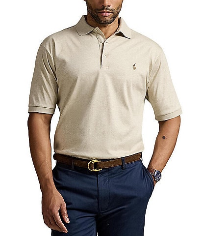Polo Ralph Lauren Big & Tall Classic Fit Soft Cotton Multi-Colored Pony Polo Shirt
