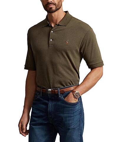 Polo Ralph Lauren Big & Tall Classic-Fit Multi-Colored Pony Soft Cotton Polo Shirt