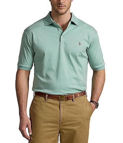 Polo Ralph Lauren Big & Tall Classic Fit Soft Cotton Multi-Colored Pony Polo Shirt