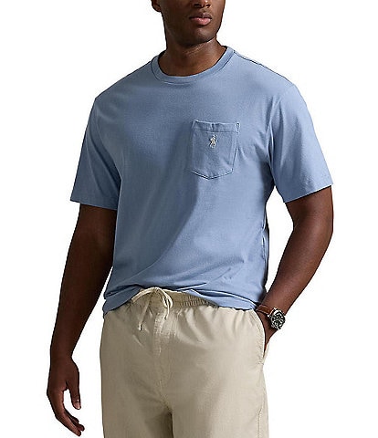 Polo Ralph Lauren Big & Tall Classic Fit Pocket Crewneck T-Shirt