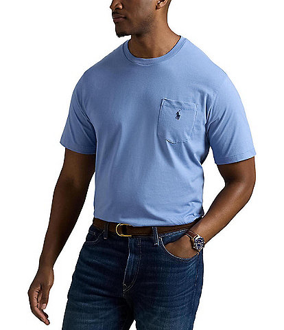 Polo Ralph Lauren Big & Tall Classic Fit Pocket Crewneck T-Shirt