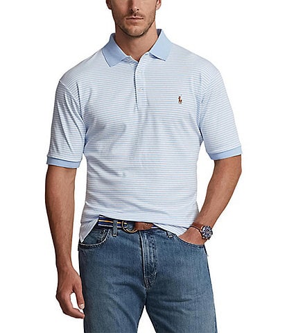 Polo Ralph Lauren Big & Tall Classic Fit Short Sleeve Striped Polo Shirt