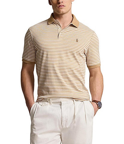 Polo Ralph Lauren Big & Tall Classic Fit Short Sleeve Striped Polo Shirt
