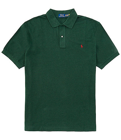 Polo Ralph Lauren Big & Tall Classic Fit Solid Cotton Mesh Polo Shirt