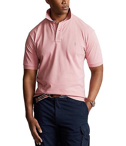 Polo Ralph Lauren Big & Tall Classic Fit Short Sleeve Cotton Mesh Polo Shirt