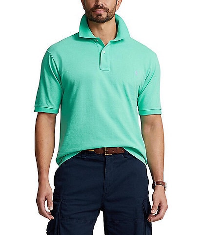 Polo Ralph Lauren Big & Tall Classic-Fit Short-Sleeve Cotton Mesh Polo Shirt