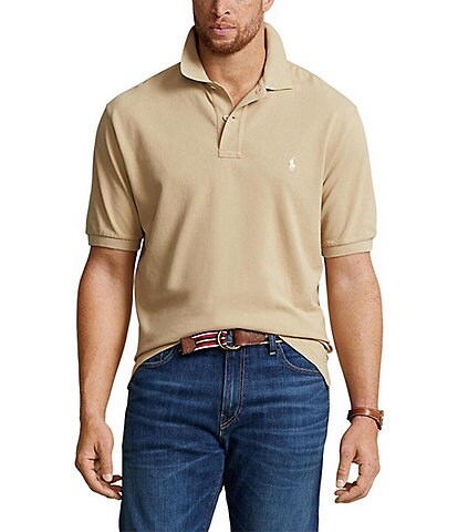 Polo Ralph Lauren Big & Tall Classic Fit Short Sleeve Cotton Mesh Polo Shirt