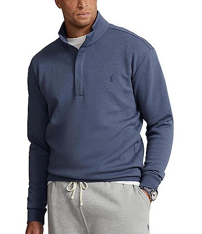 Polo Ralph Lauren Big & Tall Double-Knit Mockneck Sweatshirt