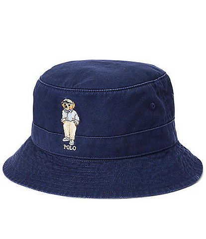 Polo Ralph Lauren Big & Tall Hemingway Bear Bucket Hat