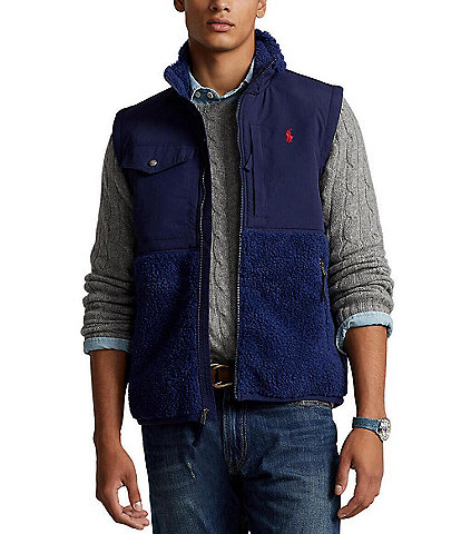 Polo Ralph Lauren Big & Tall Hybrid Full-Zip Vest