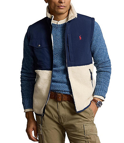 Polo Ralph Lauren Big & Tall Hybrid Full-Zip Vest