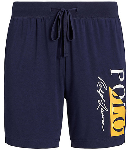 Polo Ralph Lauren Big & Tall Logo Graphic 9#double; Inseam Sleep Shorts