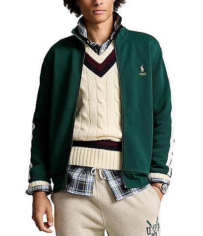 Polo Ralph Lauren Big & Tall Mesh Double-Knit Track Jacket