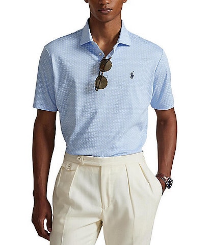 Polo Ralph Lauren Big & Tall Mini Hat Print Short Sleeve Polo Shirt