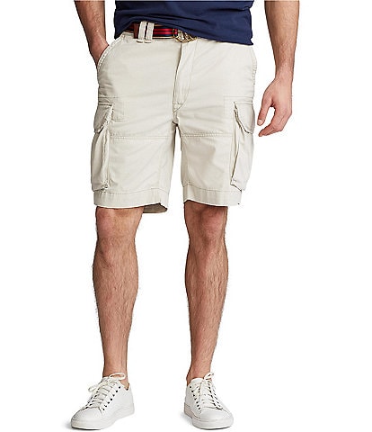 Polo Ralph Lauren Big & Tall Relaxed-Fit Classic Cargo 10#double; Inseam Shorts
