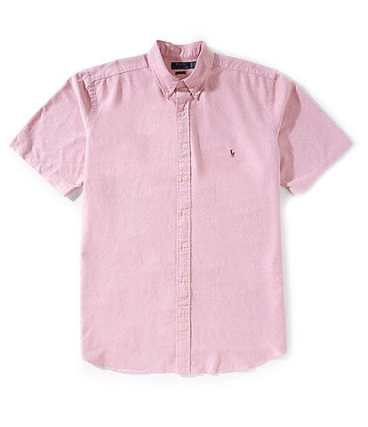 Polo Ralph Lauren Big & Tall Short Sleeve Oxford Woven Shirt