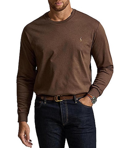 Polo Ralph Lauren Big & Tall Soft Cotton Long Sleeve T-Shirt