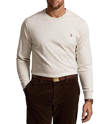 Polo Ralph Lauren Big & Tall Soft Cotton Long Sleeve T-Shirt