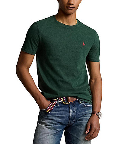 Polo Ralph Lauren Big & Tall Solid Jersey Short Sleeve T-Shirt