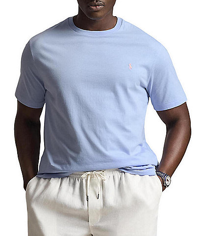 Polo Ralph Lauren Big & Tall Solid Short Sleeve T-Shirt