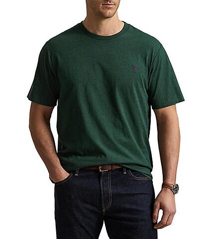 Polo Ralph Lauren Big & Tall Solid Short Sleeve T-Shirt