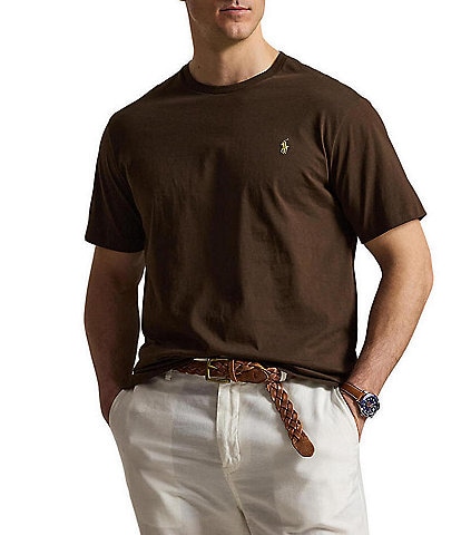 Polo Ralph Lauren Big & Tall Solid Short Sleeve T-Shirt