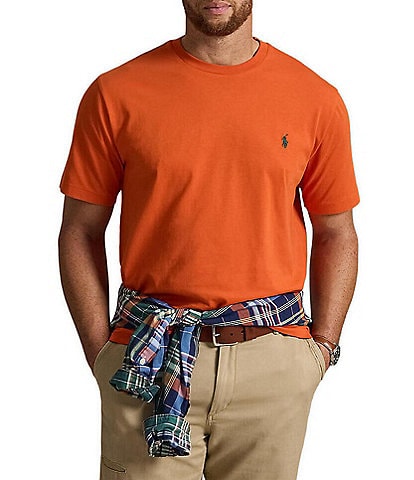 Polo Ralph Lauren Big & Tall Solid Short Sleeve T-Shirt
