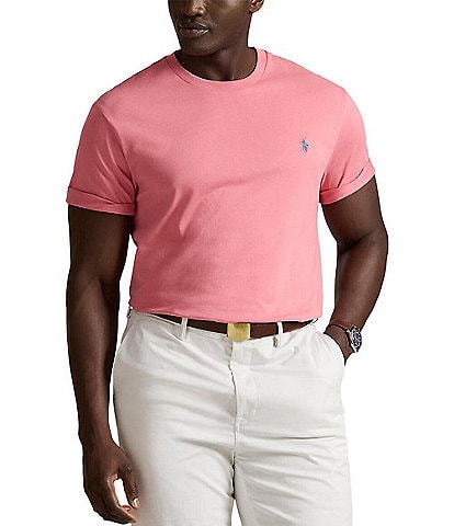 Polo Ralph Lauren Big & Tall Solid Short Sleeve T-Shirt