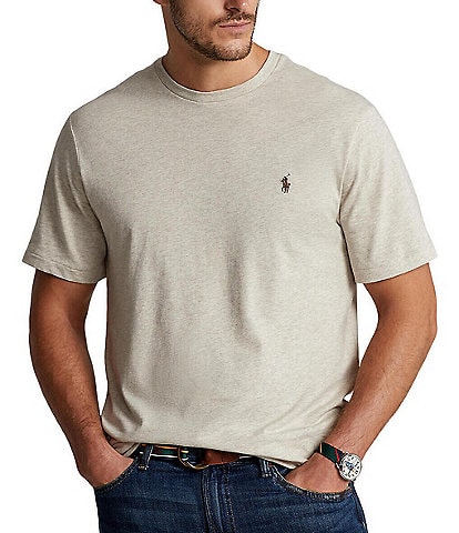 Polo Ralph Lauren Big & Tall Solid Short Sleeve T-Shirt