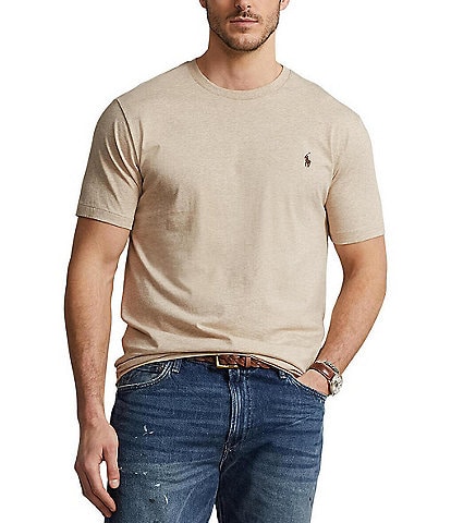 Polo Ralph Lauren Big & Tall Solid Short Sleeve T-Shirt