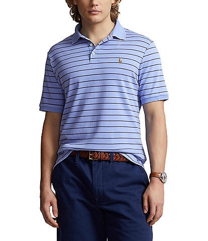 Polo Ralph Lauren Big & Tall Stripe Soft Cotton Short Sleeve Polo Shirt