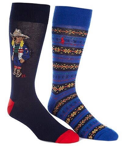 Polo Ralph Lauren Big & Tall Sun Valley Socks 2-Pack